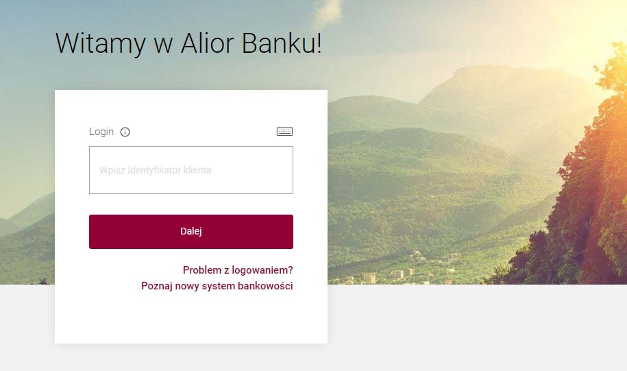 Logowanie do konta osobistego Alior Bank