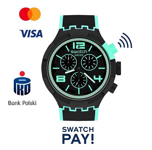 Posiadacze kart Visa i Mastercard mogą cieszyć się pełną funkcjonalnością usługi SwatchPay! w PKO BP
